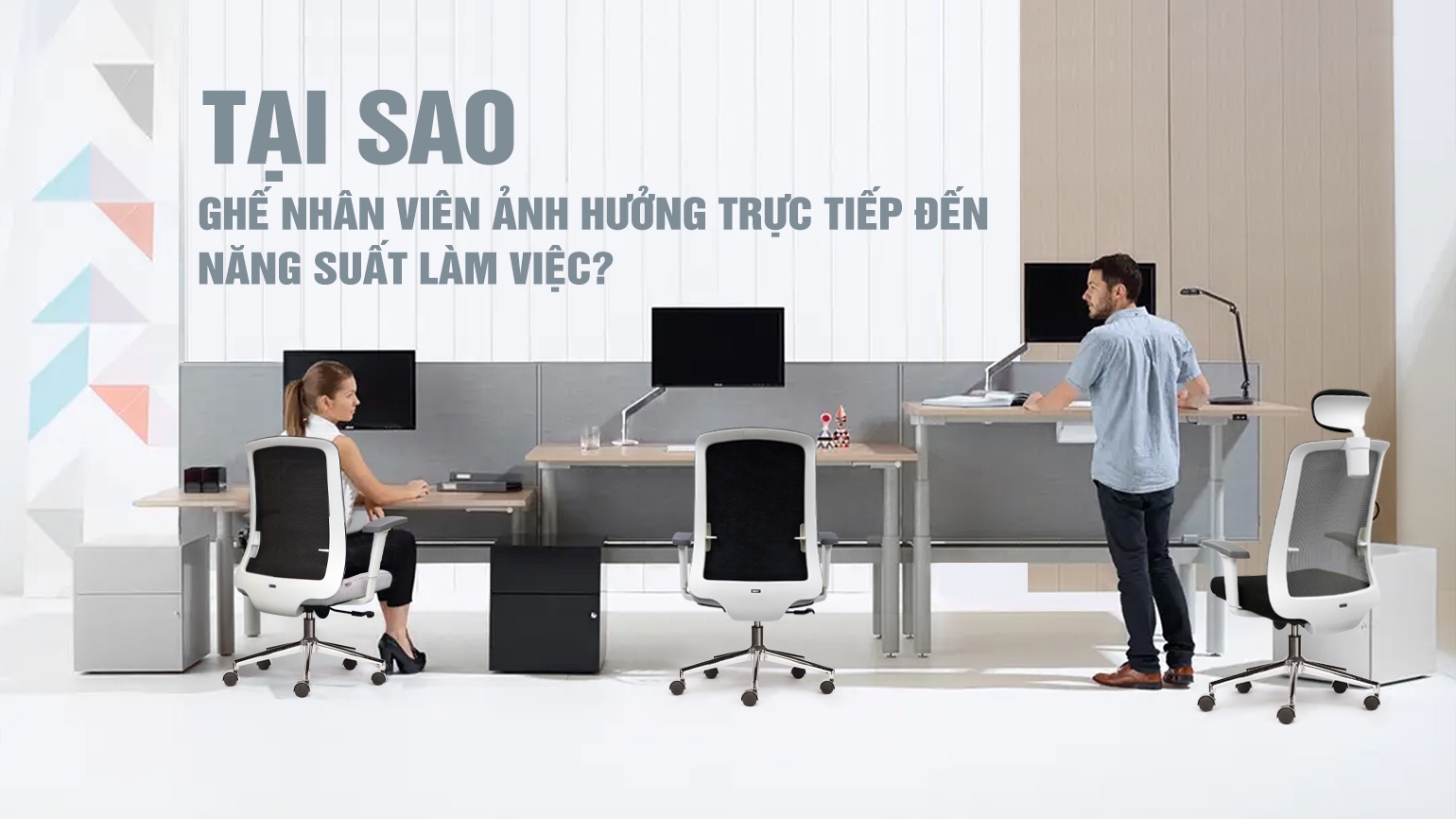 Vì Sao Ghế Nhân Viên Ảnh Hưởng Trực Tiếp Đến Năng Suất Làm Việc?